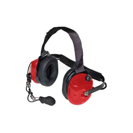 Klein Electronics Inc Titan Extreme High Noise Headset - Red Titan-Red